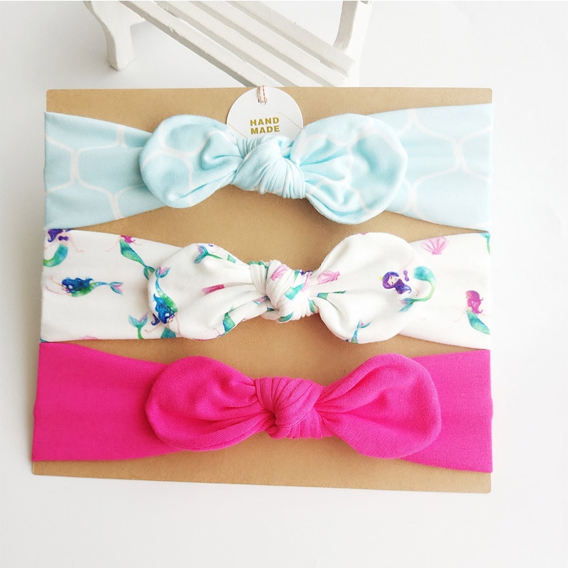 Baby Hair Bows Headband 3PC Set